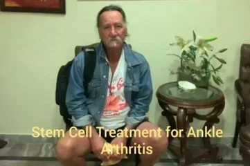 Stem cell therapy case study: Australian patient regained ankle movement